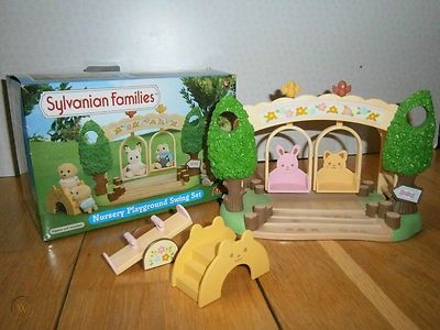 SYLVANIAN NURSERY PLAYGROUND SWING SET