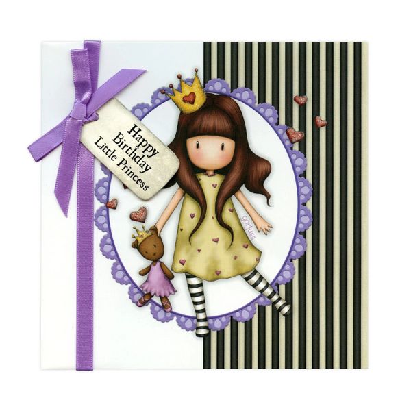 Gorjuss Greetings Card - Happy Birthday Little Princess