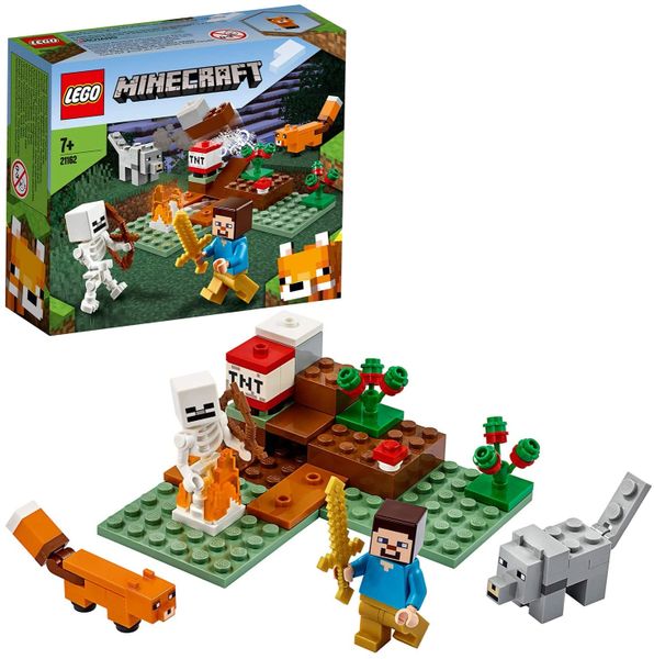 LEGO 21162 Minecraft The Taiga Adventure Building Set