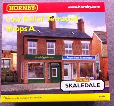 Hornby Skaledale 00 Gauge Low Relief Terraced Shop