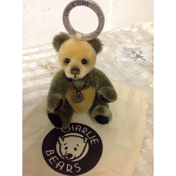 Welly Mini Mohair Keyrings by CHARLIE BEAR