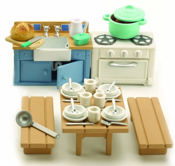 Sylvanian Families Rustic Kitchen Furniture