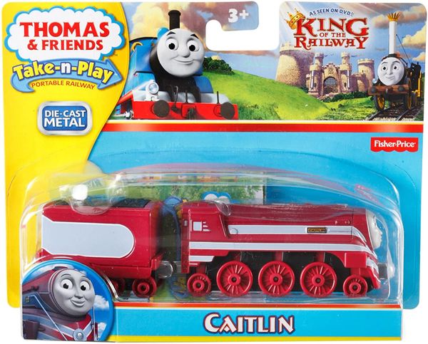 RARE >>>>>>>Thomas and Friends Take-N-Play Caitlin Engine
