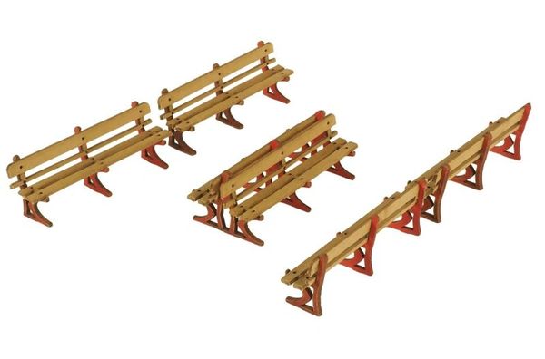 METCALFE....PO502 00/H0 SCALE PLATFORM BENCHES