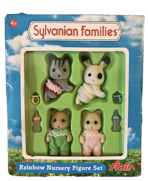 sylvanian families nursery figures