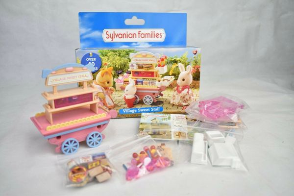 Rare Sylvanian Families Village Sweet Stall Flair 4683 Excellent Condition!