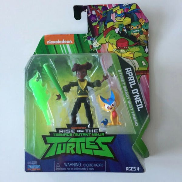 April O'Neil Teenage Mutant Ninja Turtles Action Figure Toy 4.5"