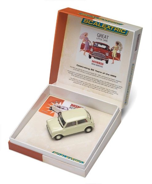 RARE..Scalextric Morris Mini Minor Limited Edition... NUMBER 27/4000