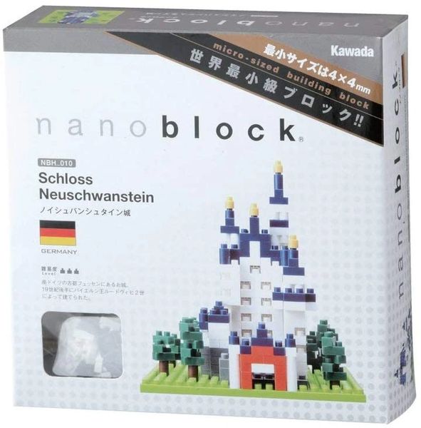Nanoblock NAN-NBH010 Schloss Neuschwanstein Building Set