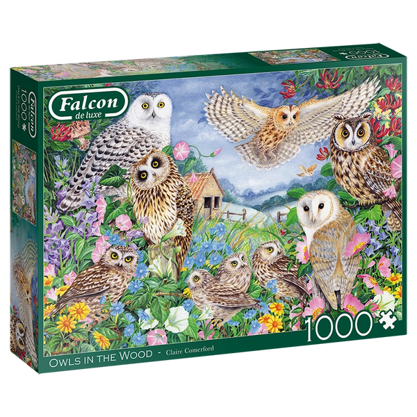 Falcon – Owls in the Wood (1000 pieces)