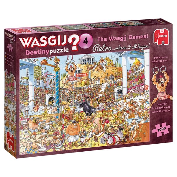 Wasgij Retro Destiny 4 (1000 pieces) where it all began