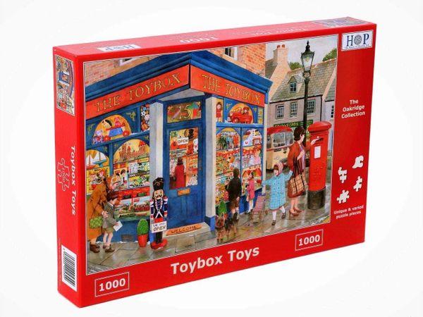 The House of Puzzles 1000 Piece Jigsaw Puzzle - Toybox Toys