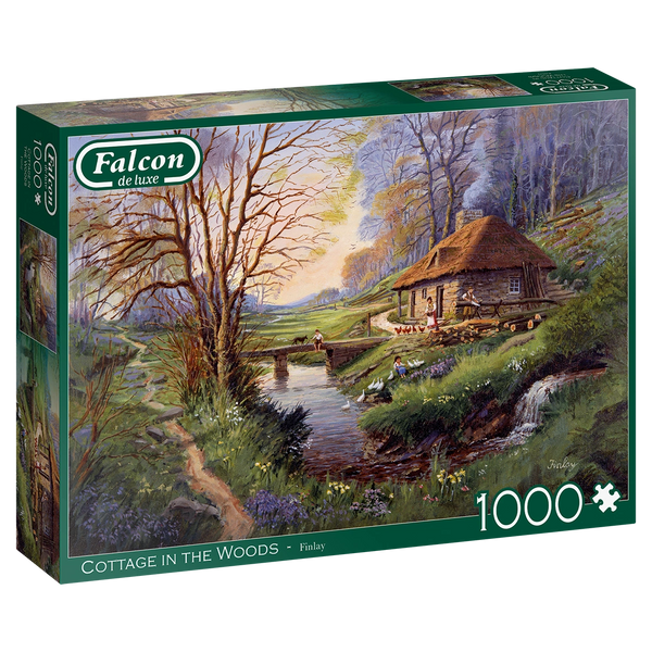 Falcon 1000 pce puzzle ..Cottage in the Woods