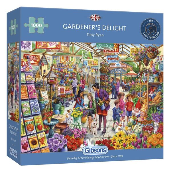 Gibsons 1000 pce Puzzle Gardeners Delight