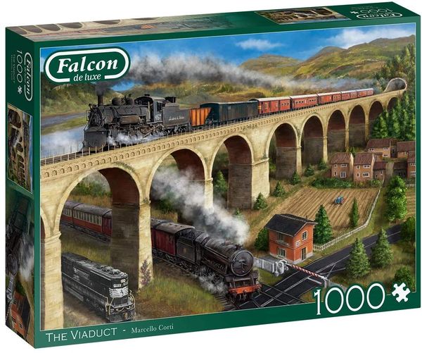 Falcon de luxe - The Viaduct 1000 piece Jigsaw Puzzle