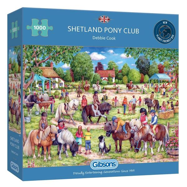 Gibsons 1000 pce Shetland Pony Club