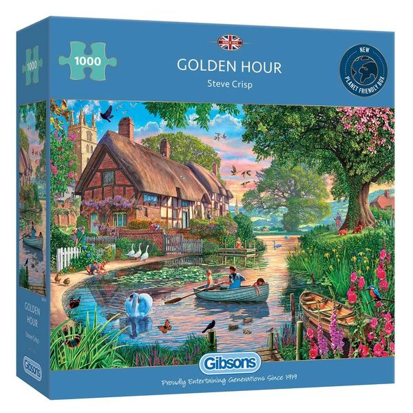 Gibsons 1000 pce Puzzle Golden Hour by Steve Crisp