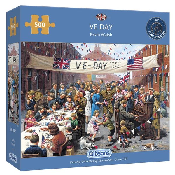 VE DAY 500 PIECE JIGSAW PUZZLE