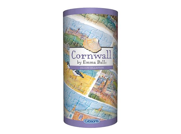 Cornwall Gibsons 250pc Jigsaw puzzles in a tube