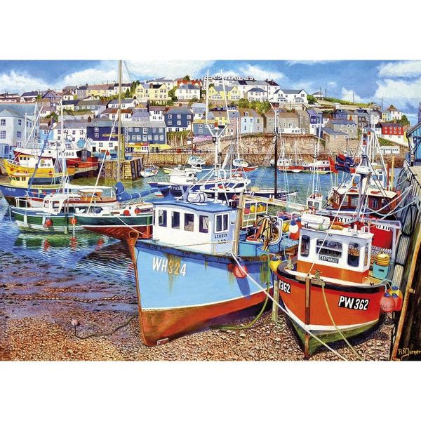 MEVAGISSEY HARBOUR 500XL PIECE JIGSAW PUZZLE