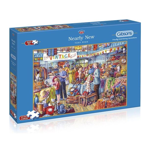 NEARLY NEW 500PC XL JIGSAW PUZZLE