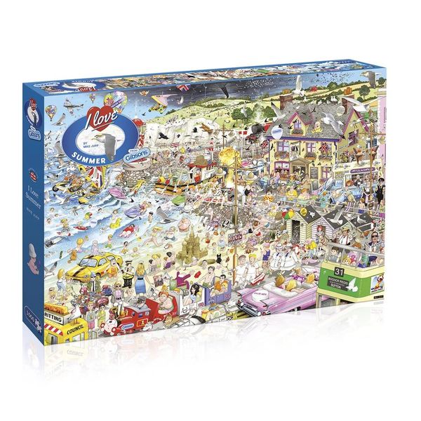 I LOVE SUMMER 1000 PIECE JIGSAW PUZZLE