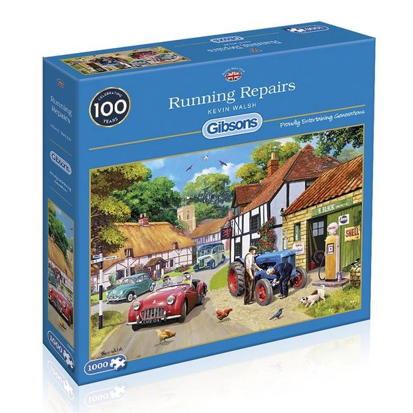 RUNNING REPAIRS 1000 PIECE JIGSAW PUZZLE