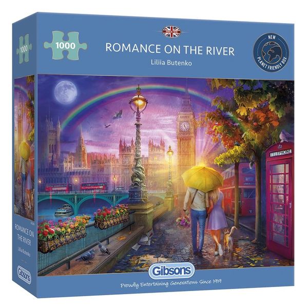 ROMANCE ON THE RIVER 1000 PIECE JIGSAW PUZZLE