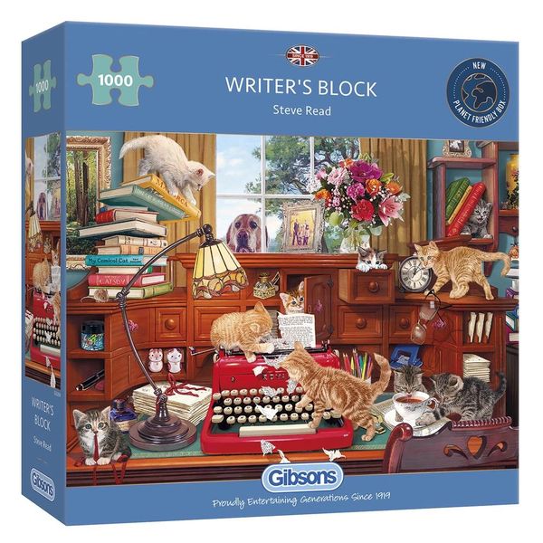 WRITER'S BLOCK 1000 PIECE JIGSAW PUZZLE