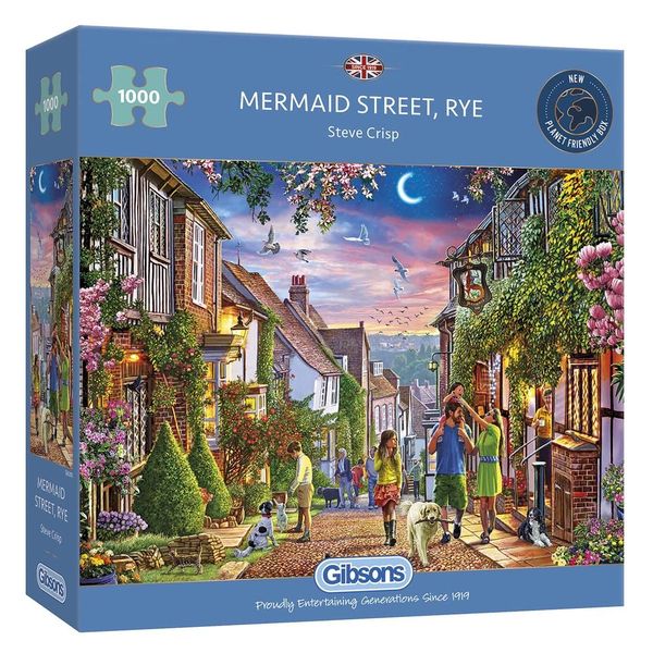 MERMAID STREET, RYE 1000 PIECE JIGSAW PUZZLE