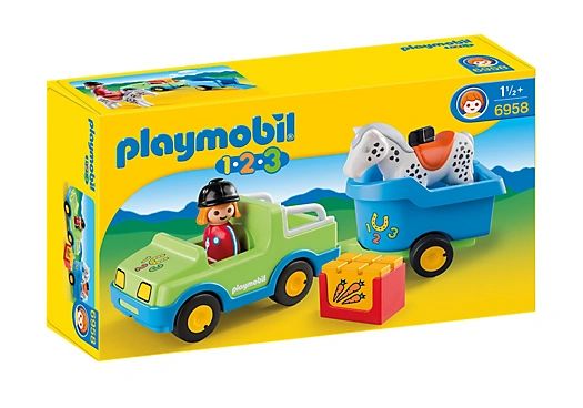 Car with Horse Trailer by Playmobil