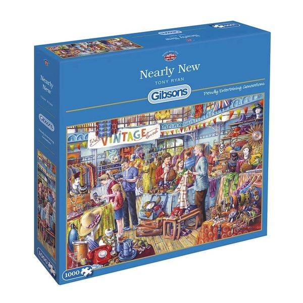 NEARLY NEW 1000 PIECE JIGSAW PUZZLE