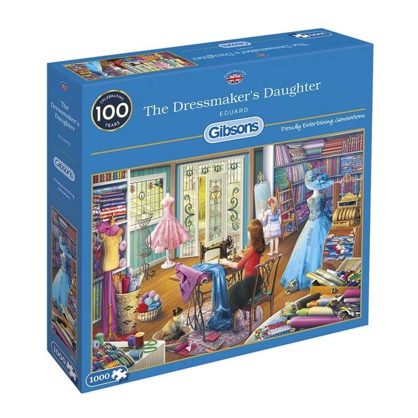 THE DRESSMAKER'S DAUGHTER 1000 PIECE JIGSAW PUZZLE