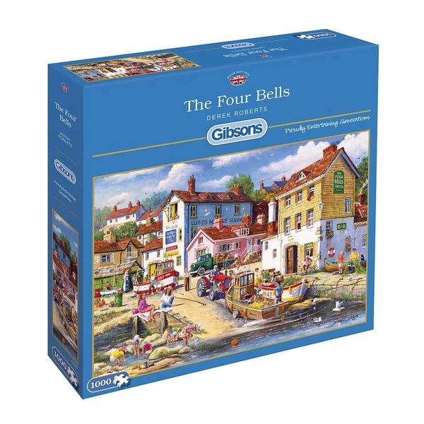 THE FOUR BELLS 1000 PIECE JIGSAW PUZZLE