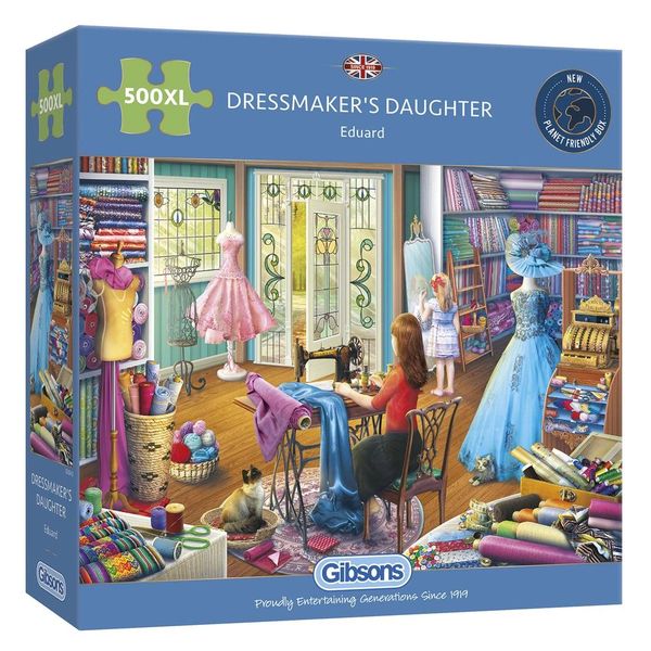 THE DRESSMAKER'S DAUGHTER 500PC XL JIGSAW PUZZLE