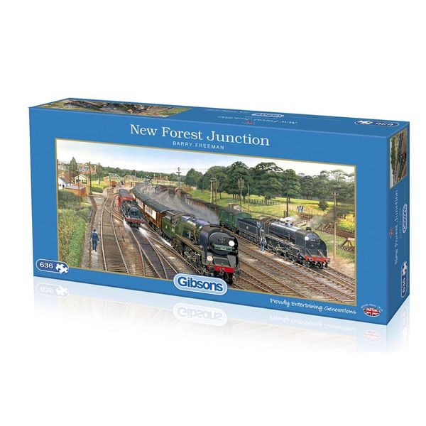 NEW FOREST JUNCTION 636 PIECE JIGSAW PUZZLE