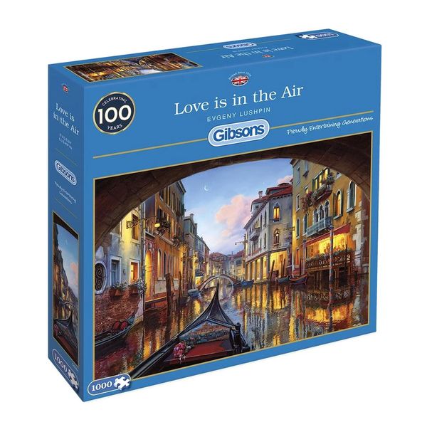 LOVE IS IN THE AIR 1000 PIECE JIGSAW PUZZLE