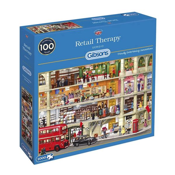 RETAIL THERAPY 1000 PIECE JIGSAW PUZZLE