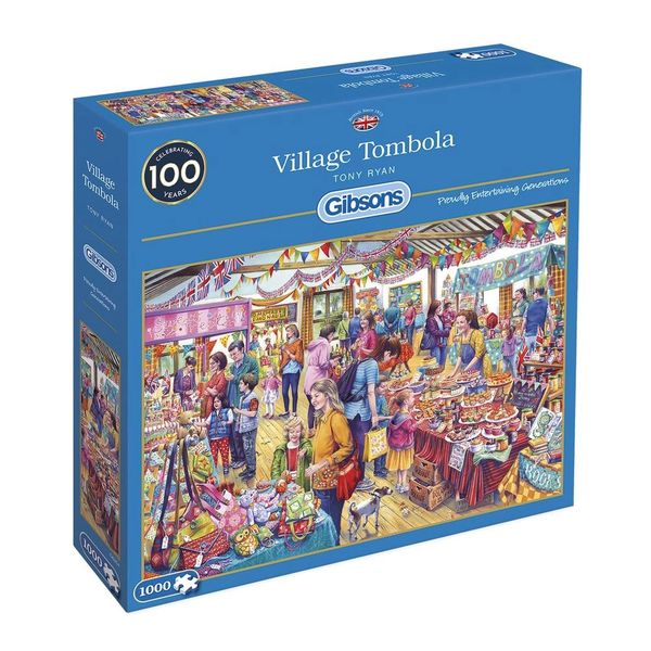 VILLAGE TOMBOLA 1000 PIECE JIGSAW PUZZLE