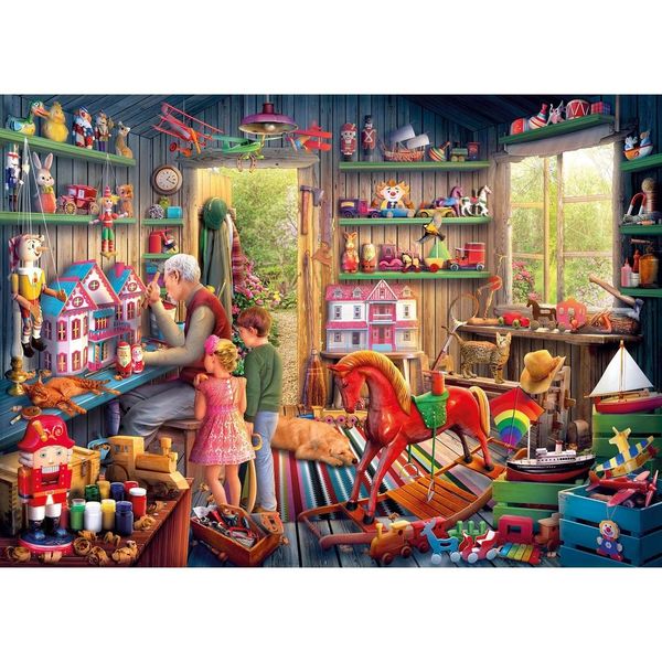 TOYMAKER’S WORKSHOP 1000 PIECE JIGSAW PUZZLE