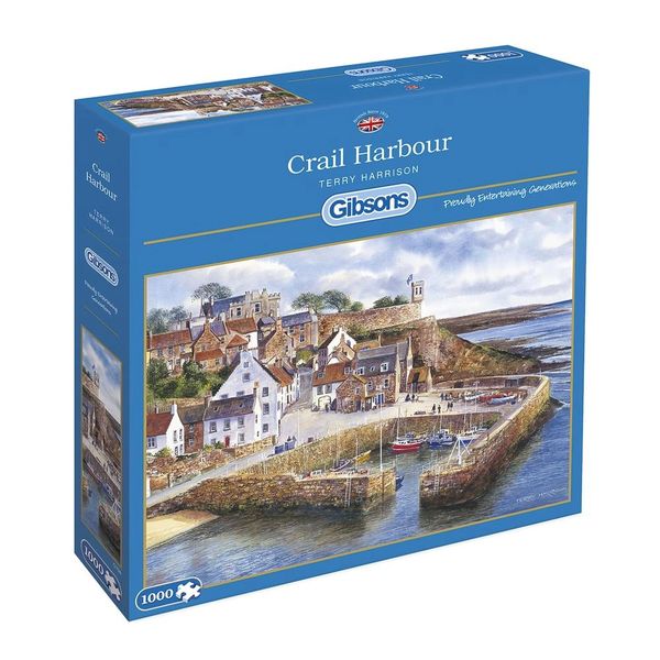 CRAIL HARBOUR 1000 PIECE JIGSAW PUZZLE