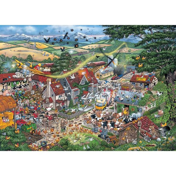 I LOVE THE FARMYARD 1000 PIECE JIGSAW PUZZLE