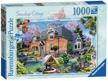 Country Cottage Collection - Snowdrop Cottage, 1000pc