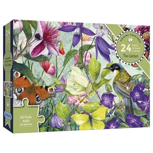 PIECING TOGETHER - THE GARDEN EXTRA-LARGE PIECE PUZZLES