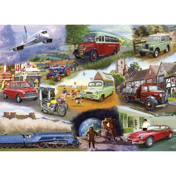 PIECING TOGETHER - TRANSPORT EXTRA-LARGE PIECE PUZZLES