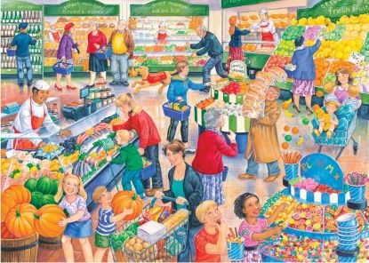 HOP Puzzles SuperMarket Dash Big 250 Piece