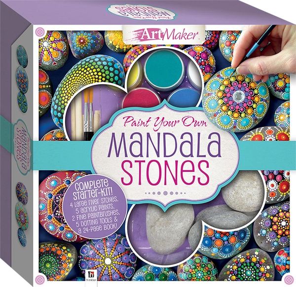 Paint Your Own Mandala Stones Small Kit