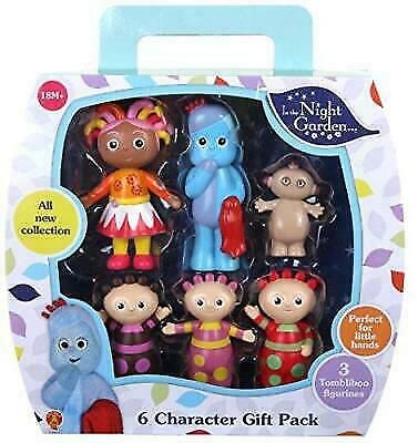 Kids In The Night Garden Figurines Gift Box with carry handle containing 6 Characters