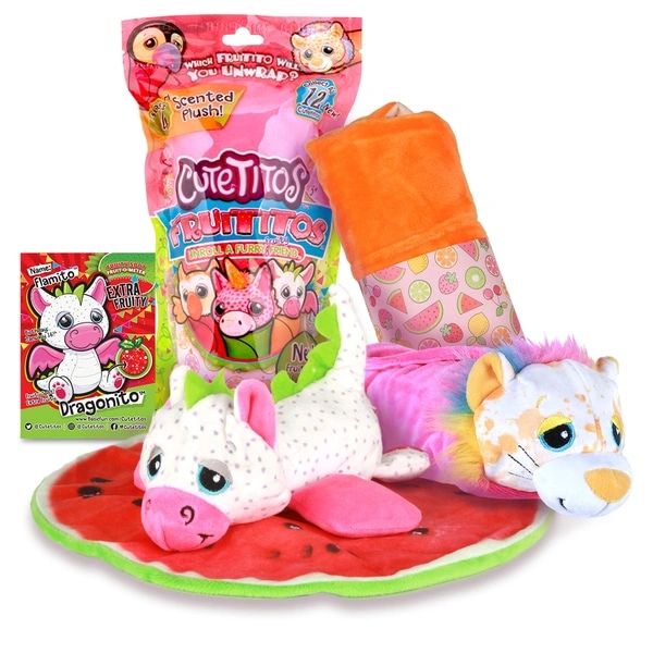 Cutetitos 19cm Scented Plush Series 4 - Fruit Rolls Edition Assortment