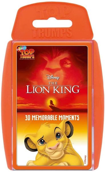 TOP TRUMPS Lion King cards